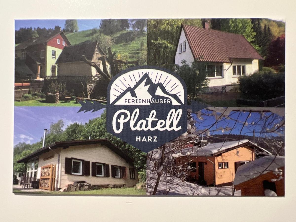 Platell Ferienhaeuser Harz Lerbach Экстерьер фото